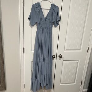 Pink Blush maternity dress